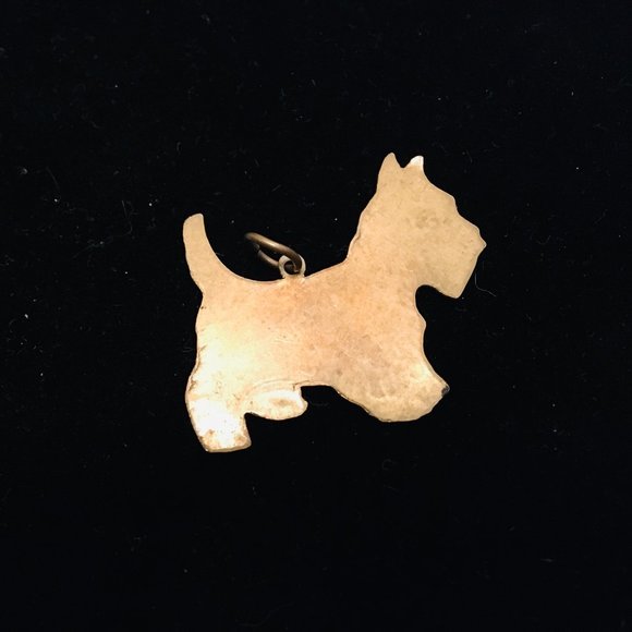 Scottish Terrier Pendant Vintage Mid-Century 1950s - Picture 4 of 8